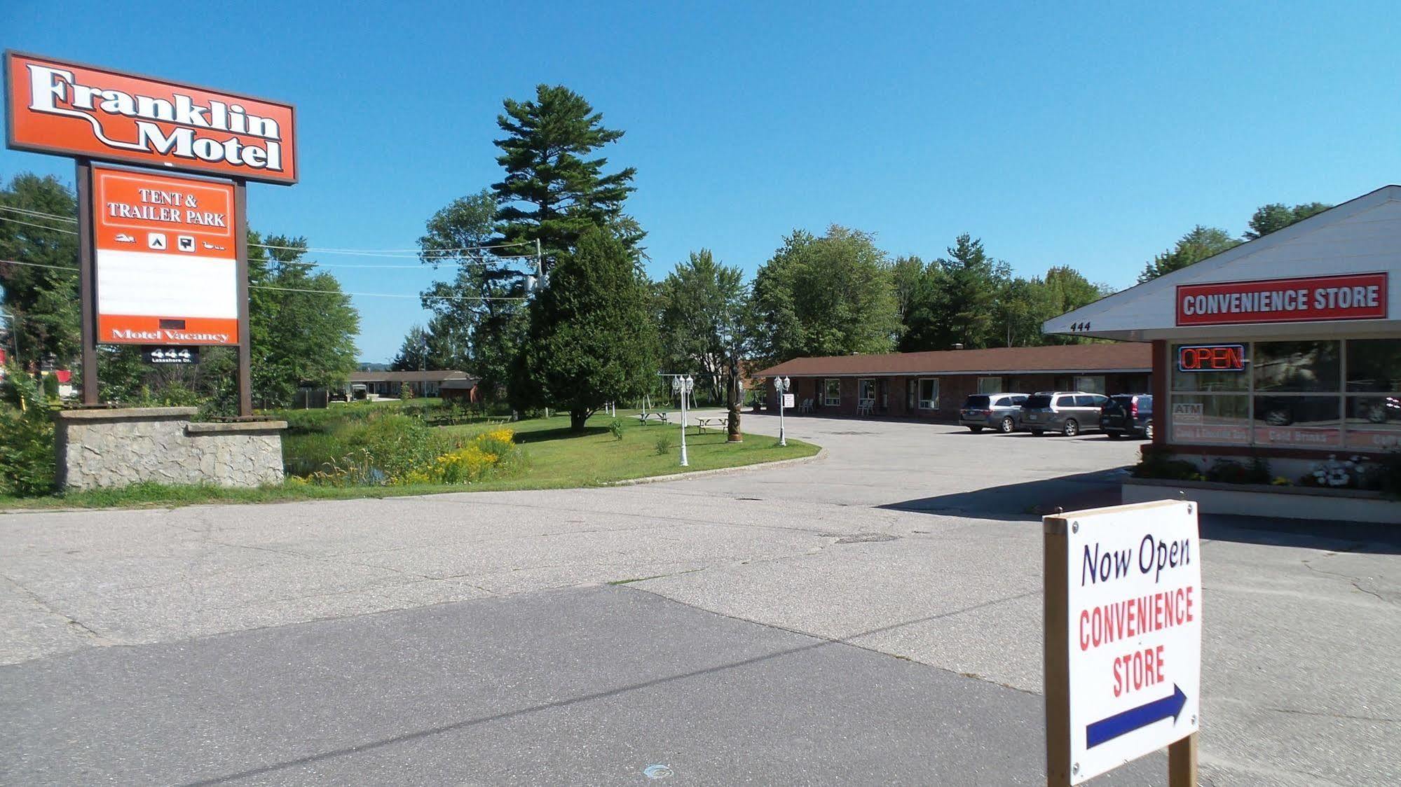 Franklin Motel, Tent & Trailer Park North Bay Exterior foto
